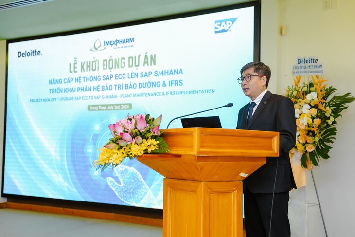 Imexpharm nâng cấp hệ thống lên SAP S/4HANA và triển khai IFRS- Ảnh 4. Imexpharm nâng cấp hệ thống lên SAP S/4HANA và triển khai IFRS- Ảnh 4.