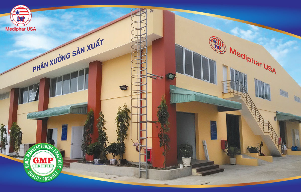Nhà máy sản xuất với quy mô hơn 10.000m2 của Mediphar USA Nhà máy sản xuất với quy mô hơn 10.000m2 của Mediphar USA